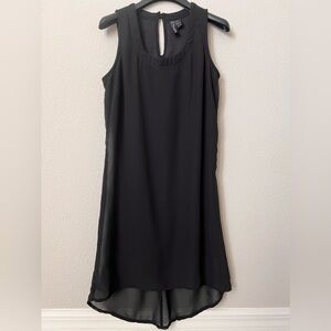 Black Sleeveless High Low Dress Size XS